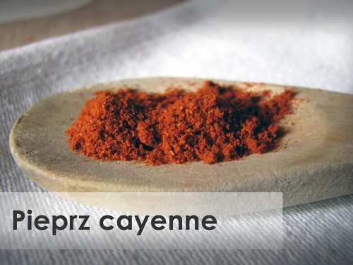 Pieprz cayene GAP food additives